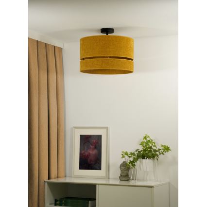 Duolla - Surface-mounted chandelier DOUBLE 1xE27/15W/230V d. 40 cm orange