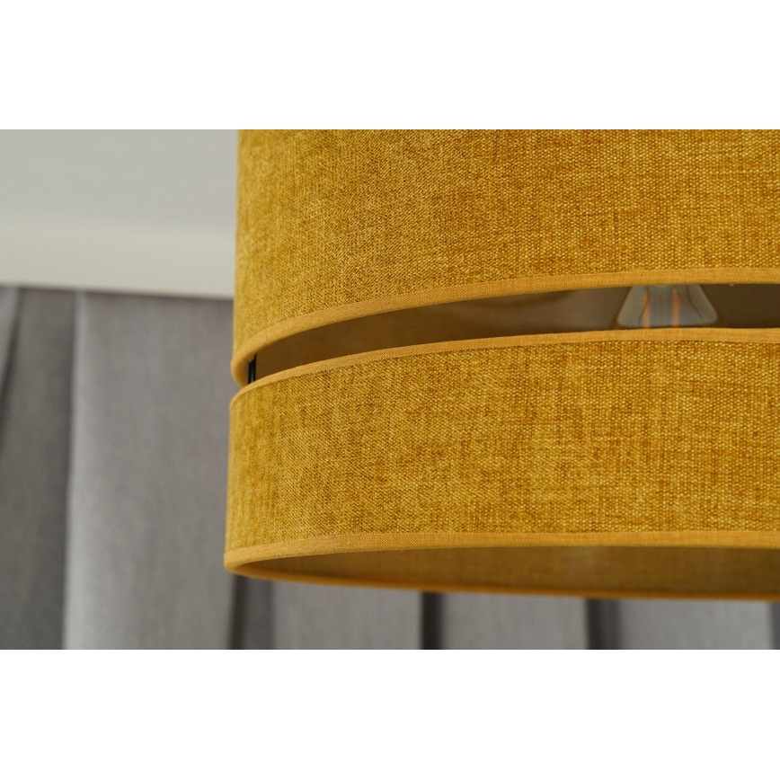 Duolla - Surface-mounted chandelier DOUBLE 1xE27/15W/230V d. 40 cm orange