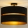 Duolla - Surface-mounted chandelier DUO 1xE27/15W/230V d. 40 cm black/gold