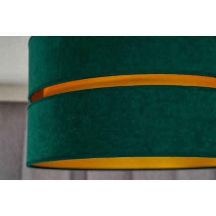 Duolla - Surface-mounted chandelier DUO 1xE27/15W/230V d. 40 cm green/gold