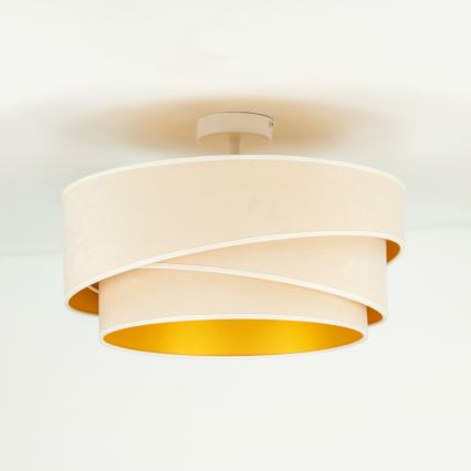 Duolla - Surface-mounted chandelier KOBO 1xE27/15W/230V d. 45 cm creamy