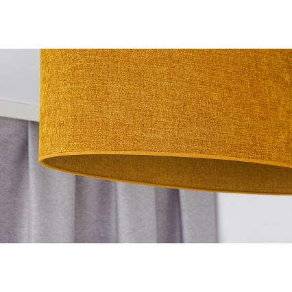 Duolla - Surface-mounted chandelier OVAL 2xE27/15W/230V brown