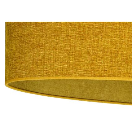 Duolla - Surface-mounted chandelier OVAL 2xE27/15W/230V brown