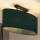 Duolla - Surface-mounted chandelier OVAL 2xE27/15W/230V green