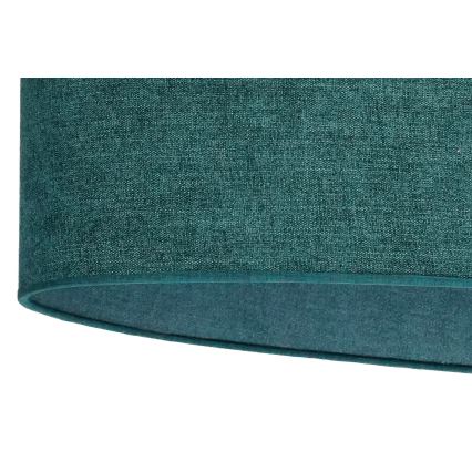 Duolla - Surface-mounted chandelier OVAL 2xE27/15W/230V green