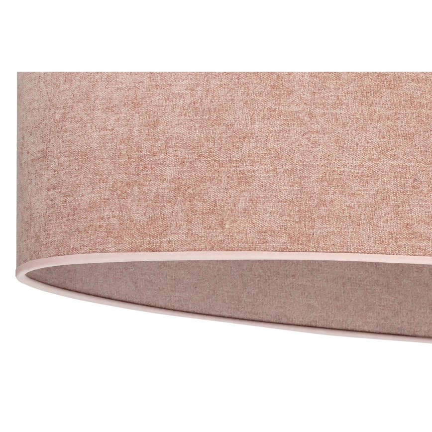Duolla - Surface-mounted chandelier OVAL 2xE27/15W/230V pink