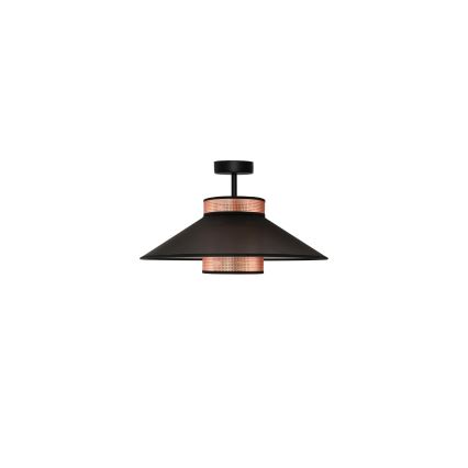 Duolla - Surface-mounted chandelier RIO SHINY 1xE27/15W/230V d. 45 cm black/copper
