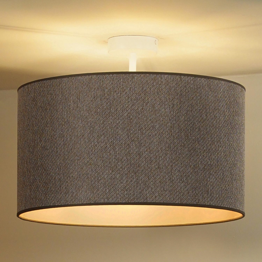 Duolla - Surface-mounted chandelier ROLLER ECO RECYCLING 1xE27/15W/230V d. 45 cm brown