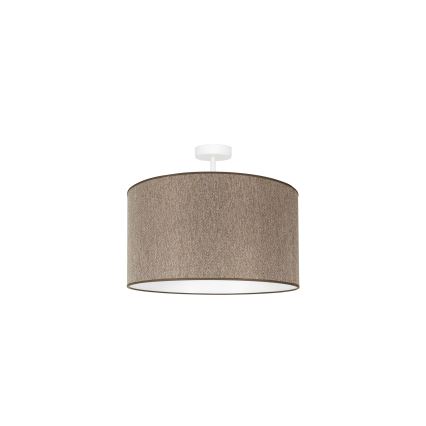 Duolla - Surface-mounted chandelier ROLLER ECO RECYCLING 1xE27/15W/230V d. 45 cm brown