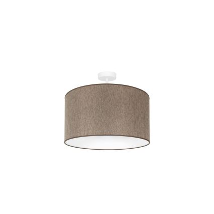 Duolla - Surface-mounted chandelier ROLLER ECO RECYCLING 1xE27/15W/230V d. 45 cm brown
