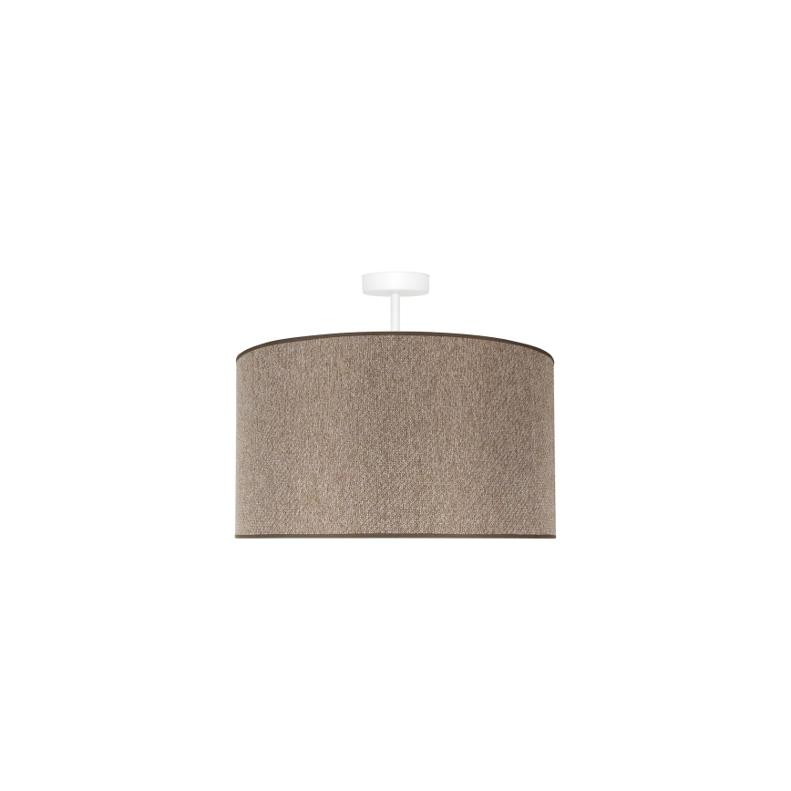 Duolla - Surface-mounted chandelier ROLLER ECO RECYCLING 1xE27/15W/230V d. 45 cm brown