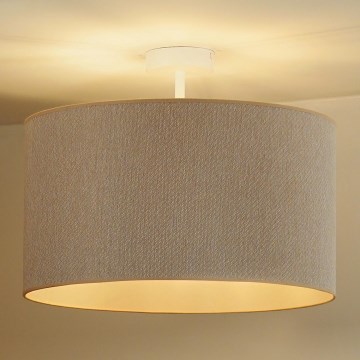 Duolla - Surface-mounted chandelier ROLLER ECO RECYCLING 1xE27/15W/230V d. 45 cm creamy
