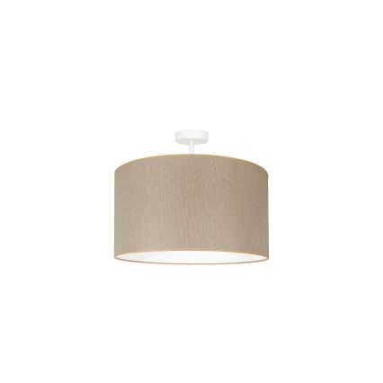 Duolla - Surface-mounted chandelier ROLLER ECO RECYCLING 1xE27/15W/230V d. 45 cm creamy