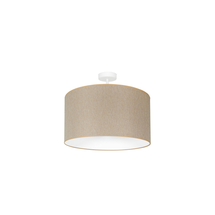 Duolla - Surface-mounted chandelier ROLLER ECO RECYCLING 1xE27/15W/230V d. 45 cm creamy