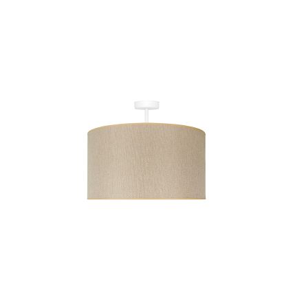 Duolla - Surface-mounted chandelier ROLLER ECO RECYCLING 1xE27/15W/230V d. 45 cm creamy