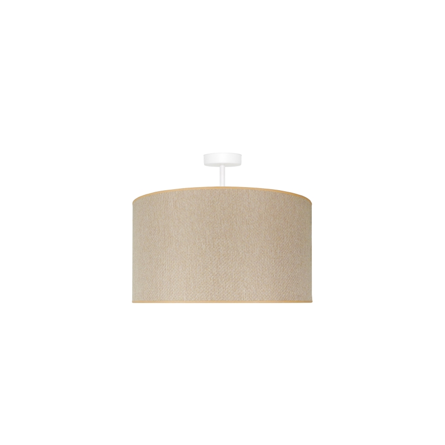 Duolla - Surface-mounted chandelier ROLLER ECO RECYCLING 1xE27/15W/230V d. 45 cm creamy