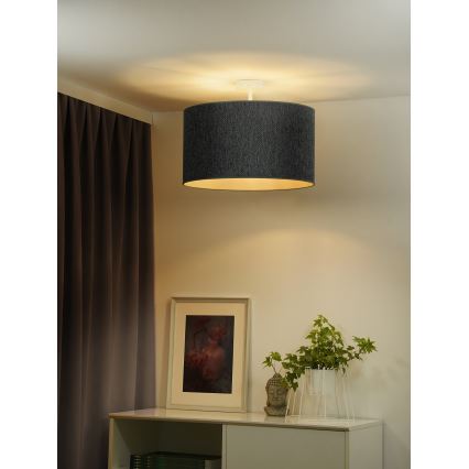 Duolla - Surface-mounted chandelier ROLLER ECO RECYCLING 1xE27/15W/230V d. 45 cm green