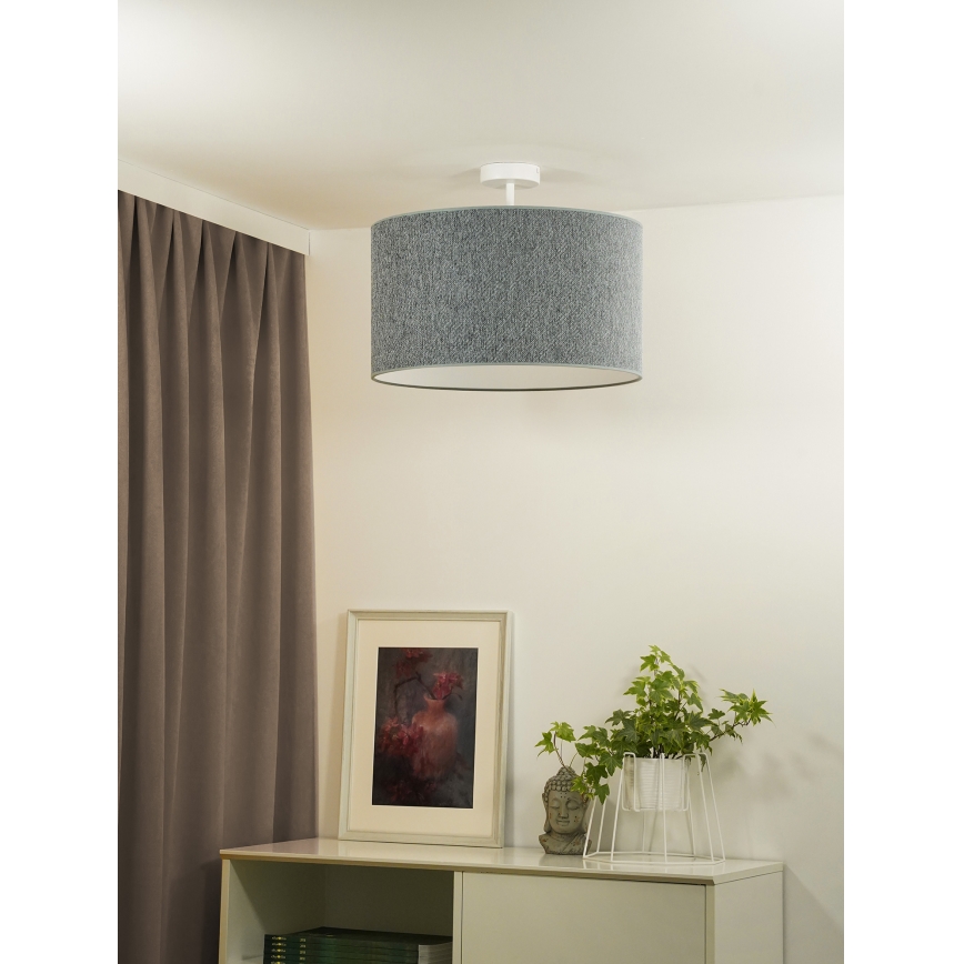 Duolla - Surface-mounted chandelier ROLLER ECO RECYCLING 1xE27/15W/230V d. 45 cm green