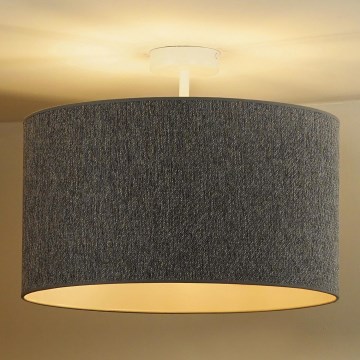 Duolla - Surface-mounted chandelier ROLLER ECO RECYCLING 1xE27/15W/230V d. 45 cm grey