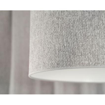 Duolla - Surface-mounted chandelier ROLLER ECO RECYCLING 1xE27/15W/230V d. 45 cm grey