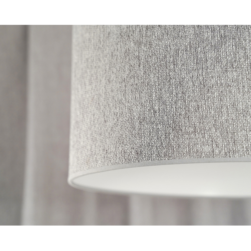 Duolla - Surface-mounted chandelier ROLLER ECO RECYCLING 1xE27/15W/230V d. 45 cm grey