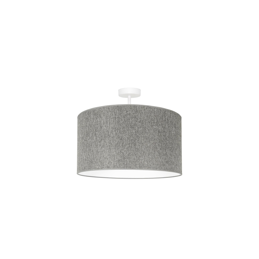 Duolla - Surface-mounted chandelier ROLLER ECO RECYCLING 1xE27/15W/230V d. 45 cm grey