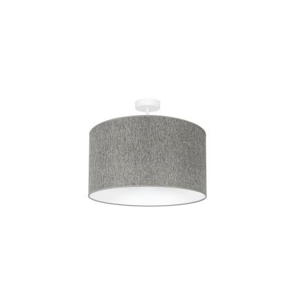 Duolla - Surface-mounted chandelier ROLLER ECO RECYCLING 1xE27/15W/230V d. 45 cm grey
