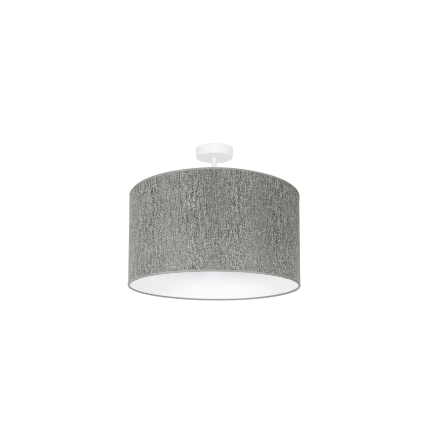 Duolla - Surface-mounted chandelier ROLLER ECO RECYCLING 1xE27/15W/230V d. 45 cm grey