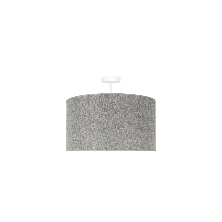 Duolla - Surface-mounted chandelier ROLLER ECO RECYCLING 1xE27/15W/230V d. 45 cm grey