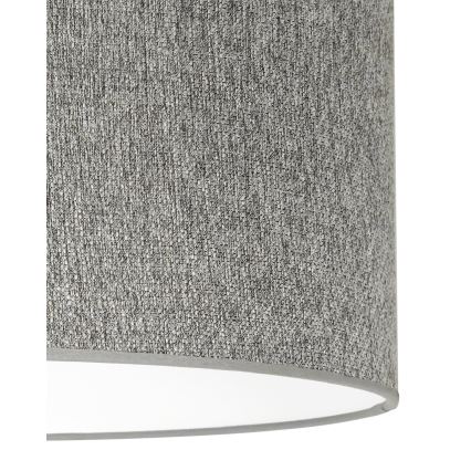 Duolla - Surface-mounted chandelier ROLLER ECO RECYCLING 1xE27/15W/230V d. 45 cm grey