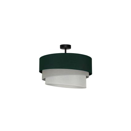 Duolla - Surface-mounted chandelier TRIO 1xE27/15W/230V d. 45 cm green/grey/white