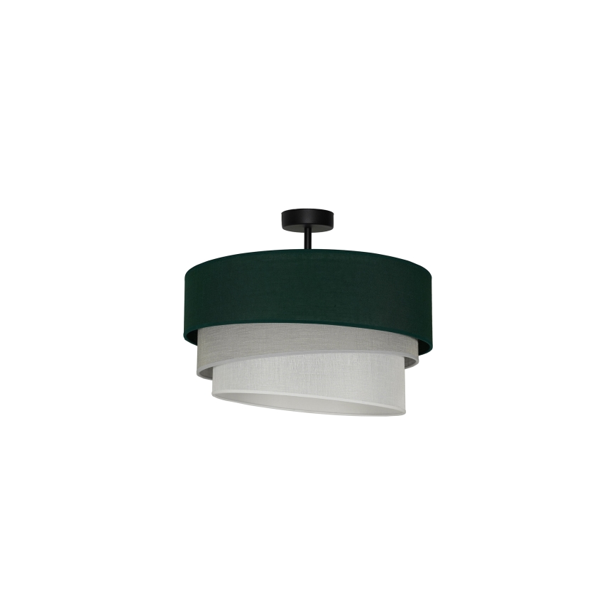 Duolla - Surface-mounted chandelier TRIO 1xE27/15W/230V d. 45 cm green/grey/white