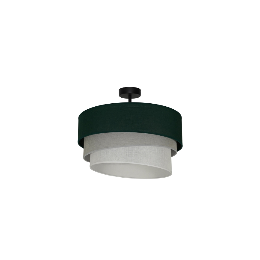 Duolla - Surface-mounted chandelier TRIO 1xE27/15W/230V d. 45 cm green/grey/white