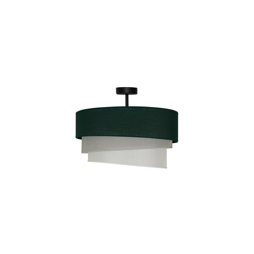 Duolla - Surface-mounted chandelier TRIO 1xE27/15W/230V d. 45 cm green/grey/white