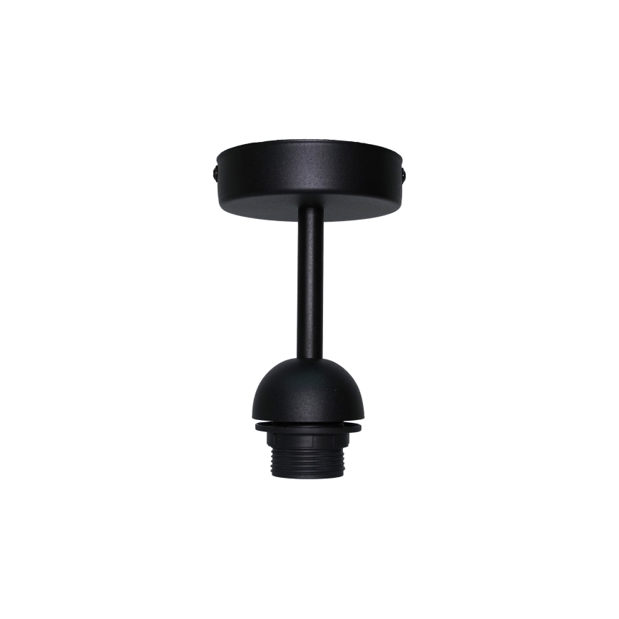 Duolla - Surface-mounted chandelier WOOD BOHO 1xE27/15W/230V d. 45 cm black/beige