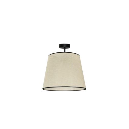 Duolla - Surface-mounted chandelier YUTE 1xE27/15W/230V d. 38 cm grey/black