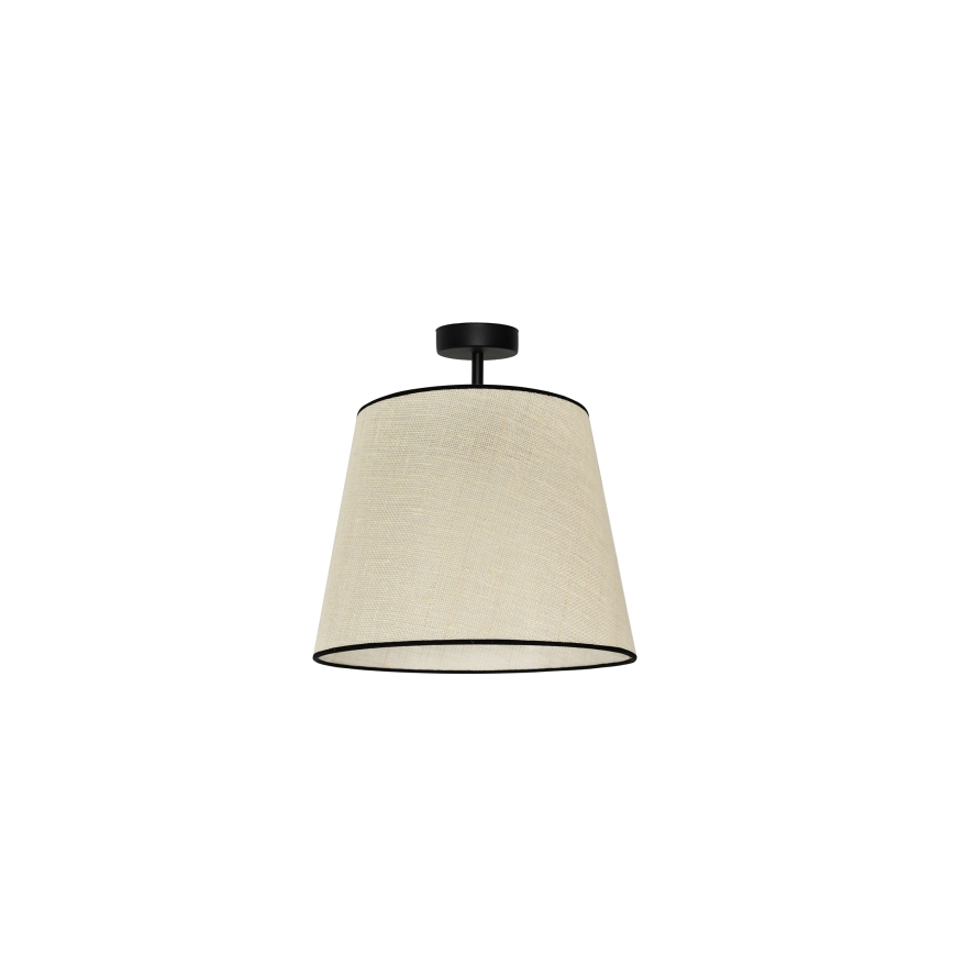 Duolla - Surface-mounted chandelier YUTE 1xE27/15W/230V d. 38 cm grey/black