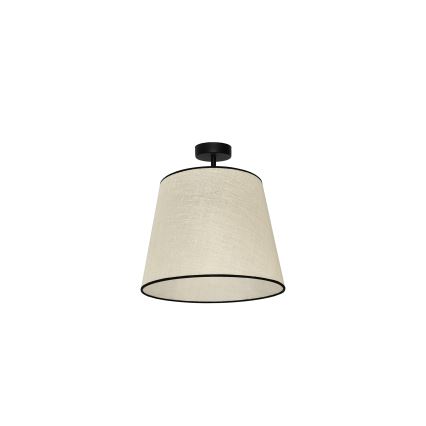 Duolla - Surface-mounted chandelier YUTE 1xE27/15W/230V d. 38 cm grey/black
