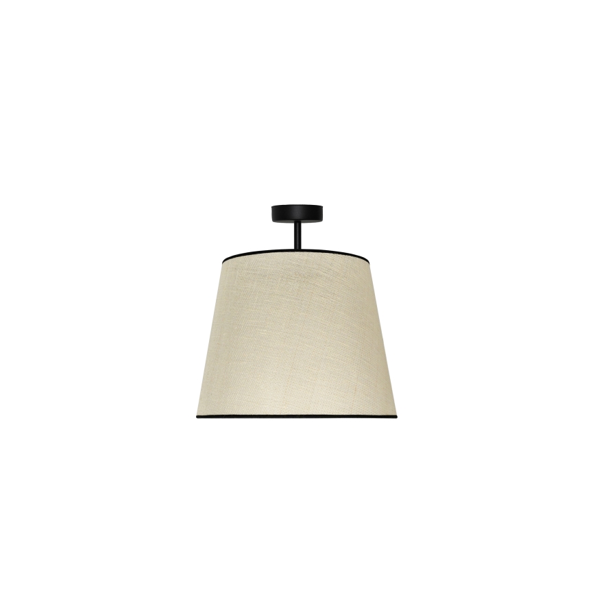 Duolla - Surface-mounted chandelier YUTE 1xE27/15W/230V d. 38 cm grey/black