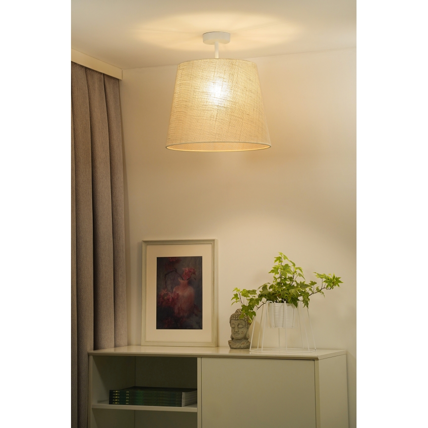 Duolla - Surface-mounted chandelier YUTE 1xE27/15W/230V d. 38 cm grey