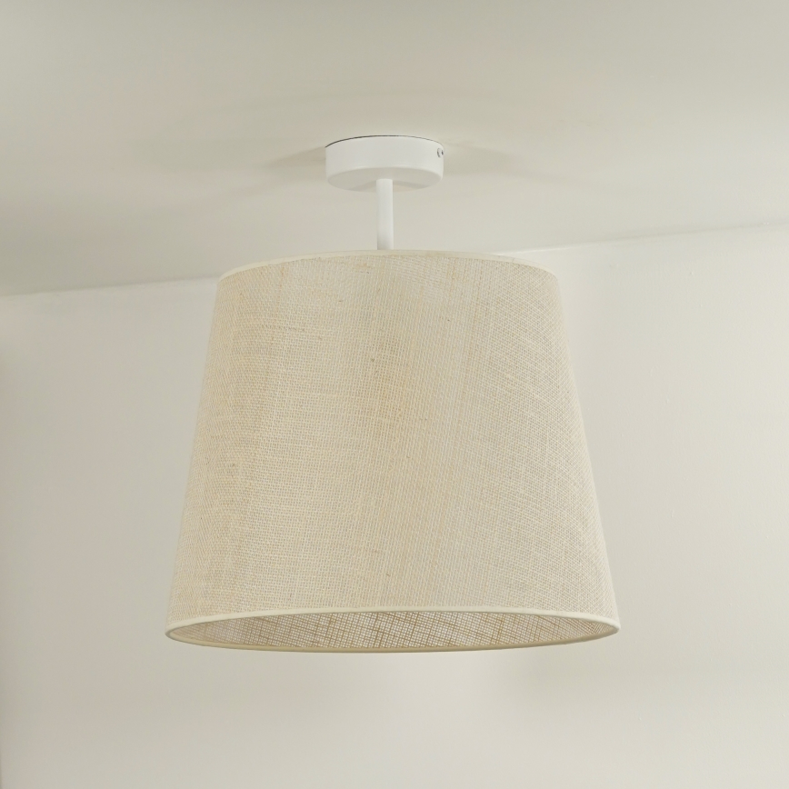 Duolla - Surface-mounted chandelier YUTE 1xE27/15W/230V d. 38 cm grey