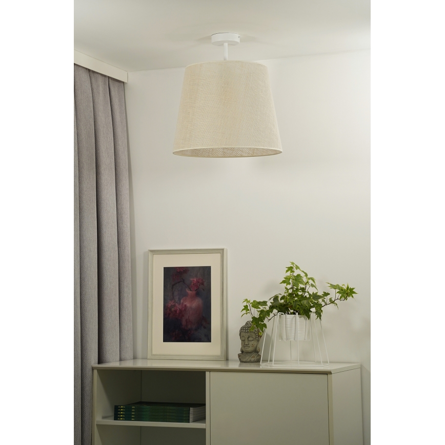 Duolla - Surface-mounted chandelier YUTE 1xE27/15W/230V d. 38 cm grey