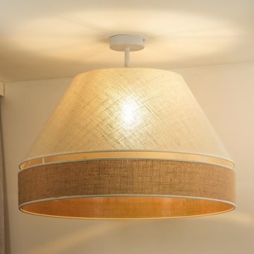 Duolla - Surface-mounted chandelier YUTE AVIGNON 1xE27/15W/230V d. 60 cm grey/brown