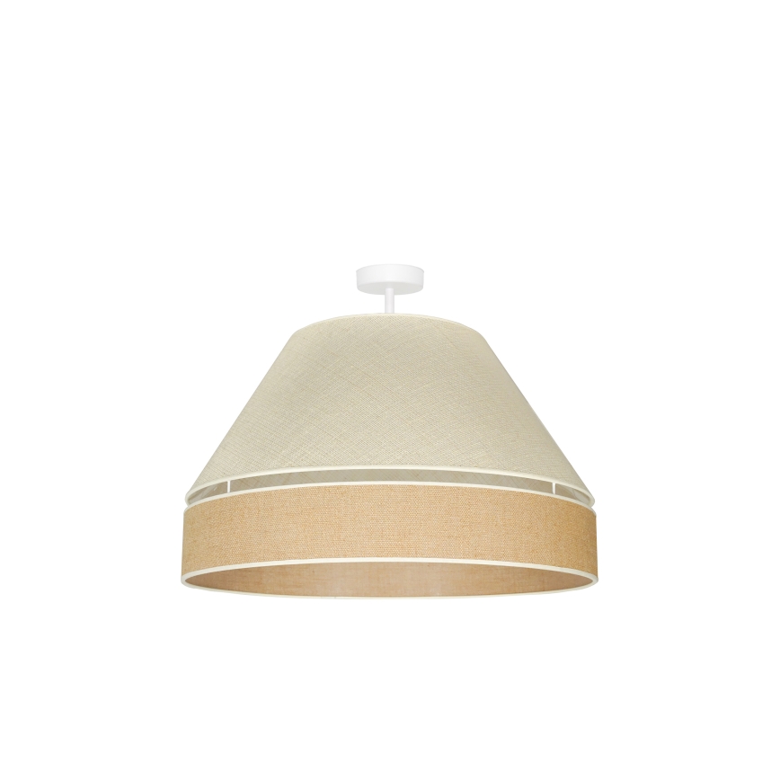 Duolla - Surface-mounted chandelier YUTE AVIGNON 1xE27/15W/230V d. 60 cm grey/brown