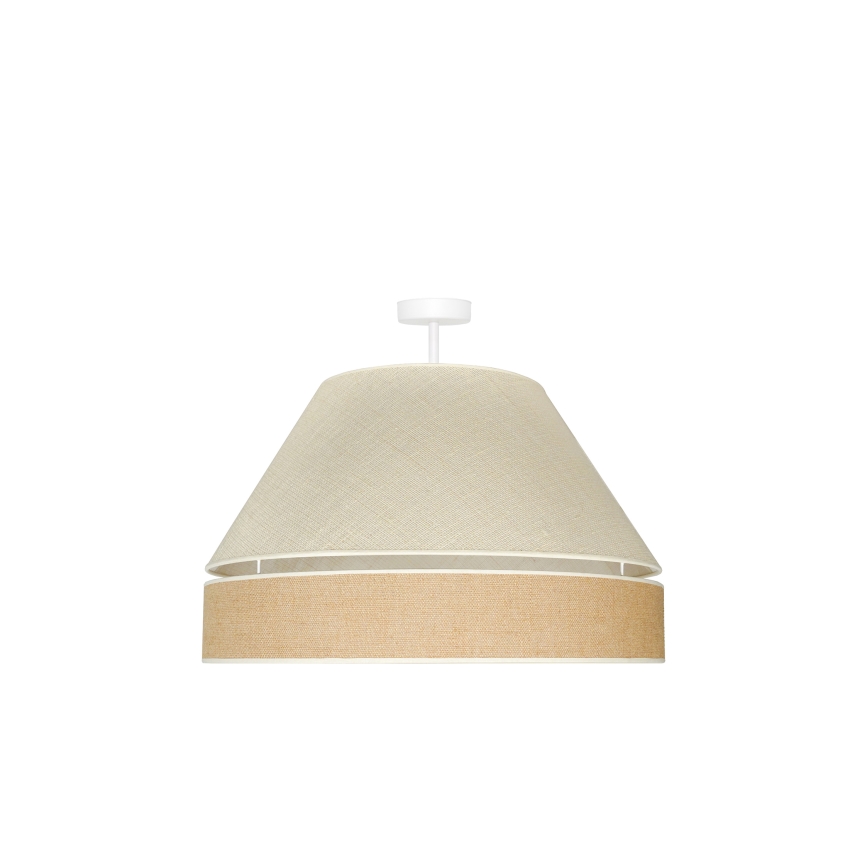 Duolla - Surface-mounted chandelier YUTE AVIGNON 1xE27/15W/230V d. 60 cm grey/brown
