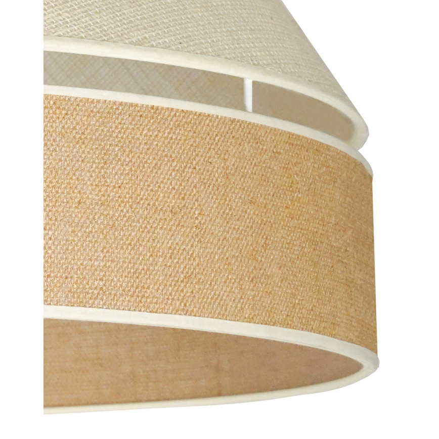 Duolla - Surface-mounted chandelier YUTE AVIGNON 1xE27/15W/230V d. 60 cm grey/brown