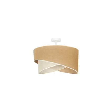 Duolla - Surface-mounted chandelier YUTE CELLO 1xE27/15W/230V d. 45 cm brown/grey