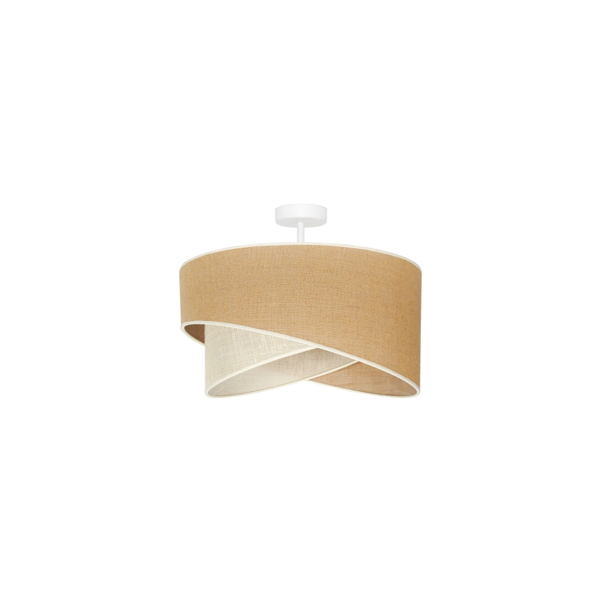 Duolla - Surface-mounted chandelier YUTE CELLO 1xE27/15W/230V d. 45 cm brown/grey