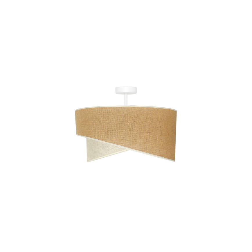 Duolla - Surface-mounted chandelier YUTE CELLO 1xE27/15W/230V d. 45 cm brown/grey