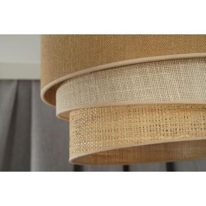 Duolla - Surface-mounted chandelier YUTE TRIO 3xE27/15W/230V d. 60 cm brown/grey/beige